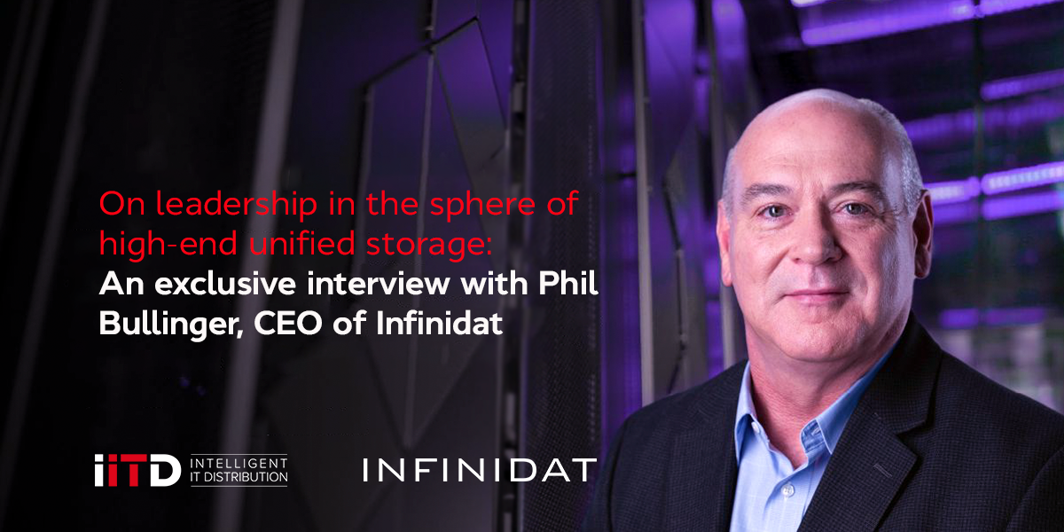 On leadership in the sphere of high-end unified storage: An exclusive interview with Phil Bullinger, CEO of Infinidat